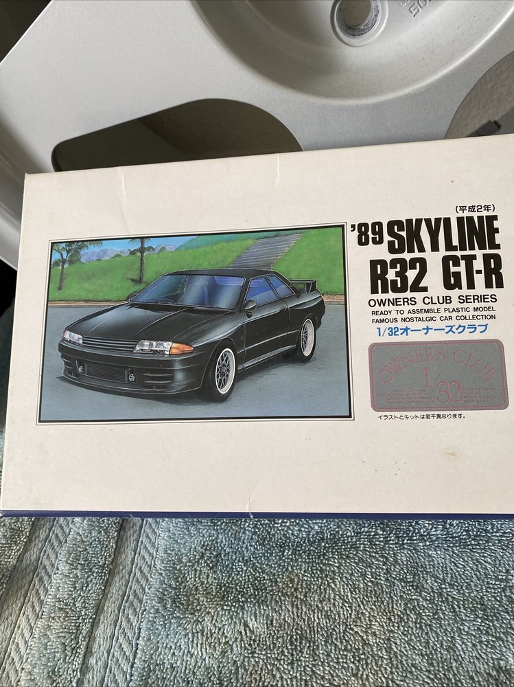 Skyline Gt-R R32 Arii Owners Club 1/32 Model Kit