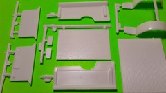 AMT 1940 Willys Pickup Truck Gasser 1/25 Bed Box Woodgrain Tonneau Cover Fenders
