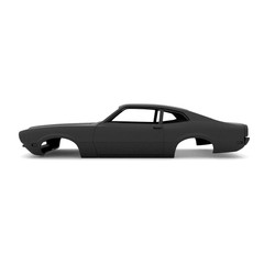 1/25 Scale Resin 1971 Mercury Comet Body 3D Printed