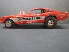 66′ Mustang Longnose AWB 1/25 Resin Body from Fremont Racing Specialties
