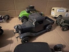 Lot Of 18 Vintage Junkyard Models Smaller Scales Need Work Parts Missing