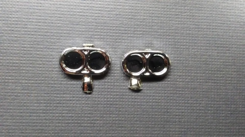 1/25 Model Car/Truck – Chrome Quad Headlight Bezels