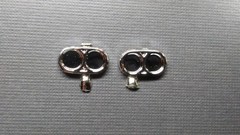 1/25 Model Car/Truck – Chrome Quad Headlight Bezels