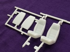 1991 Chevy S-10 Lowrider BUCKET SEATS from Revell 1:25 Model Kit