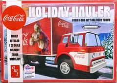SKILL 3 MODEL KIT FORD C-600 TRUCK “HOLIDAY HAULER-COCA-COLA” 1/25 AMT AMT1459