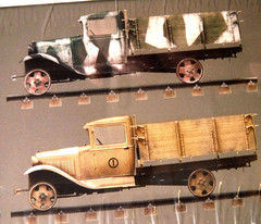 FREE Wheel Set w/ 1/35 Miniart Soviet GAZ AA 1.5ton Railroad Truck # 35265