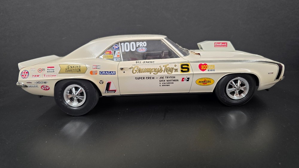 REVELL MONOGRAM 1/12 GRUMPYS TOY CAMARO BUILT FROM 3 KITS BDC