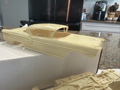 R & R RESIN 1958 PONTIAC BONNEVILLE HT RESIN KIT! CIRCA 90’s-2000’s! VMCP!