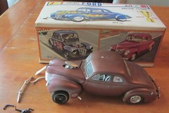AMT 1940 Ford Deluxe Coupe Orig Issue Kit Drag Gasser Built in Box Hot Rod 60’s