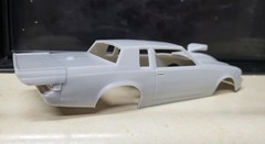 1/24 scale resin 3d printed Outlaw Blown Buick GNX Regal drag body slot car