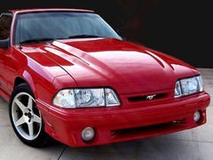 FAB25502 Ford 1987 – 93 Mustang Cobra R Hood (1995 Style) 1/24th fits Monogram