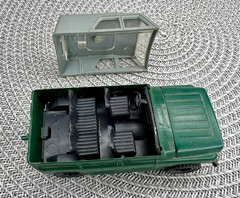 Soviet car model UAZ-469m 1/43 made in USSR scale model