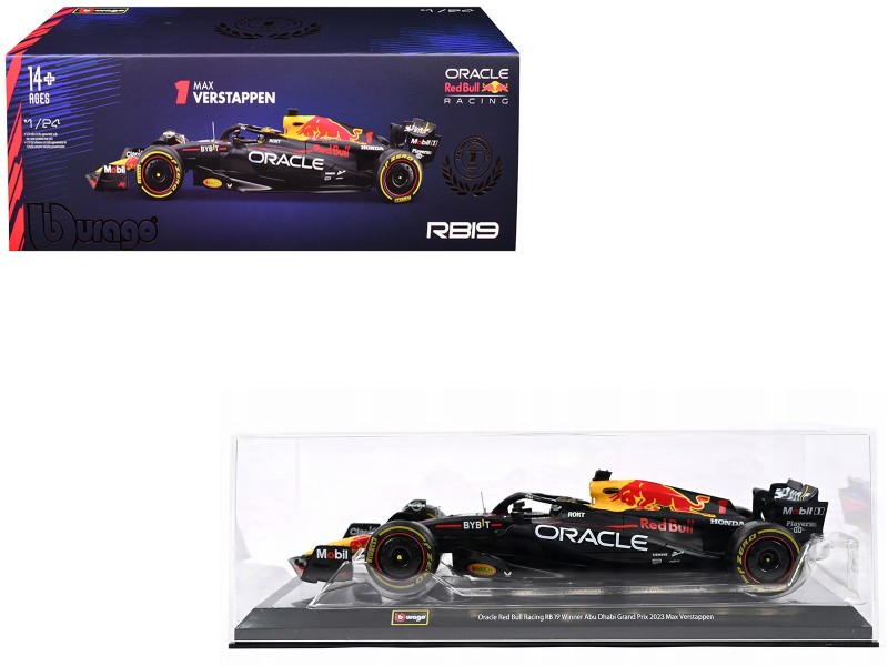 Bburago 28030MV 1/24 Red Bull Racing RB19 #1 Max Verstappen “Oracle”