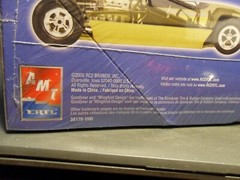 AMT Piranha Funny Car Rear Engine 1/25 Scale SEALED Plastic Model Kit 38176-1HD