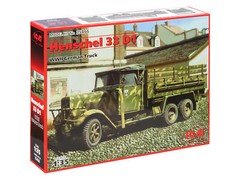 ICM 35466 – Henschel 33 D1, WWII German Army Truck – Scale Model Kit