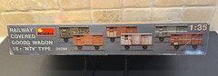 MINIART, Railway Covered Goods Wagon 18t `NTV` Type, #35288, 1:35, !!Sealed!!