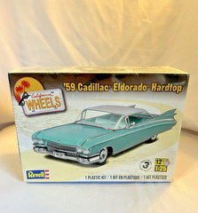 REVELL Cadillac ’59 Eldorado “Calif. Wheels” model kit New in Factory SEALED BOX