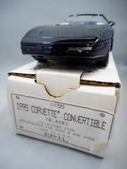 AMT/ERTL 1995 CORVETTE LIMITED EDITION PROMO COMPETTION BLACK