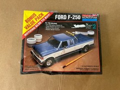 Monogram Ford F-250 Pickup Bonus Value Pack 1/24 Brand New In Factory Sealed Box