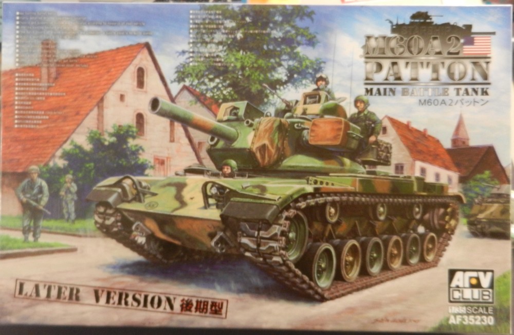 AFV Club 1/35 AF35230 M60A2 Patton Main Battle Tank ‘Starship’ Later Version