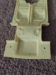 Vintage AMT 1970 Chevelle Ss 454 Chassis Model Car Part 1/25