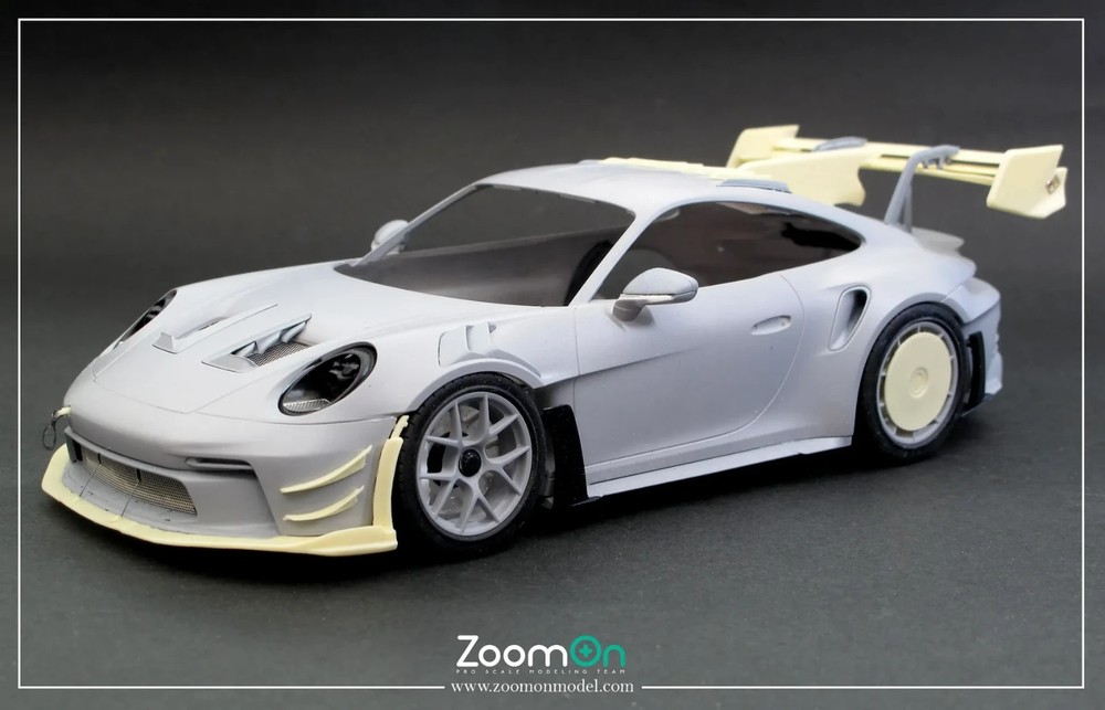 ZoomOn 1/24 Transkit Porsche 911 GT3 RS Parts Set Ver.A ＆ Tamiya kit set 16426