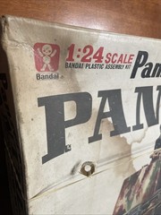 Panther G – 1/24 Scale Bandai Assembly & Paint Started, Rough Box, Please Read