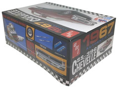 1967 Chevelle SS-396 Car Plastic Model Kit AMT 1:25 1388 Skill 2 Authentic NEW