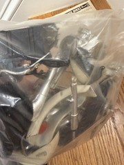 Vintage 1969 Revell Harley Davidson 1/8 Scale Police Bike Motorcycle Kit Parts