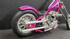 REVELL CUSTOM BUILT CHOPPER CUSTOM PAINT 13 INCHES LONG BUILT BY GARY SEEDS DC