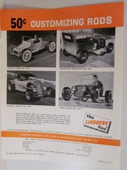 1966 Lindberg Customizing Rods Dealers Sales Sheet Phantom Phaeton
