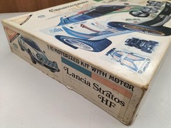 Nichimo 1/10 Lancia Stratos HF Motorized Plastic Model Kit Vintage Japan Boxed