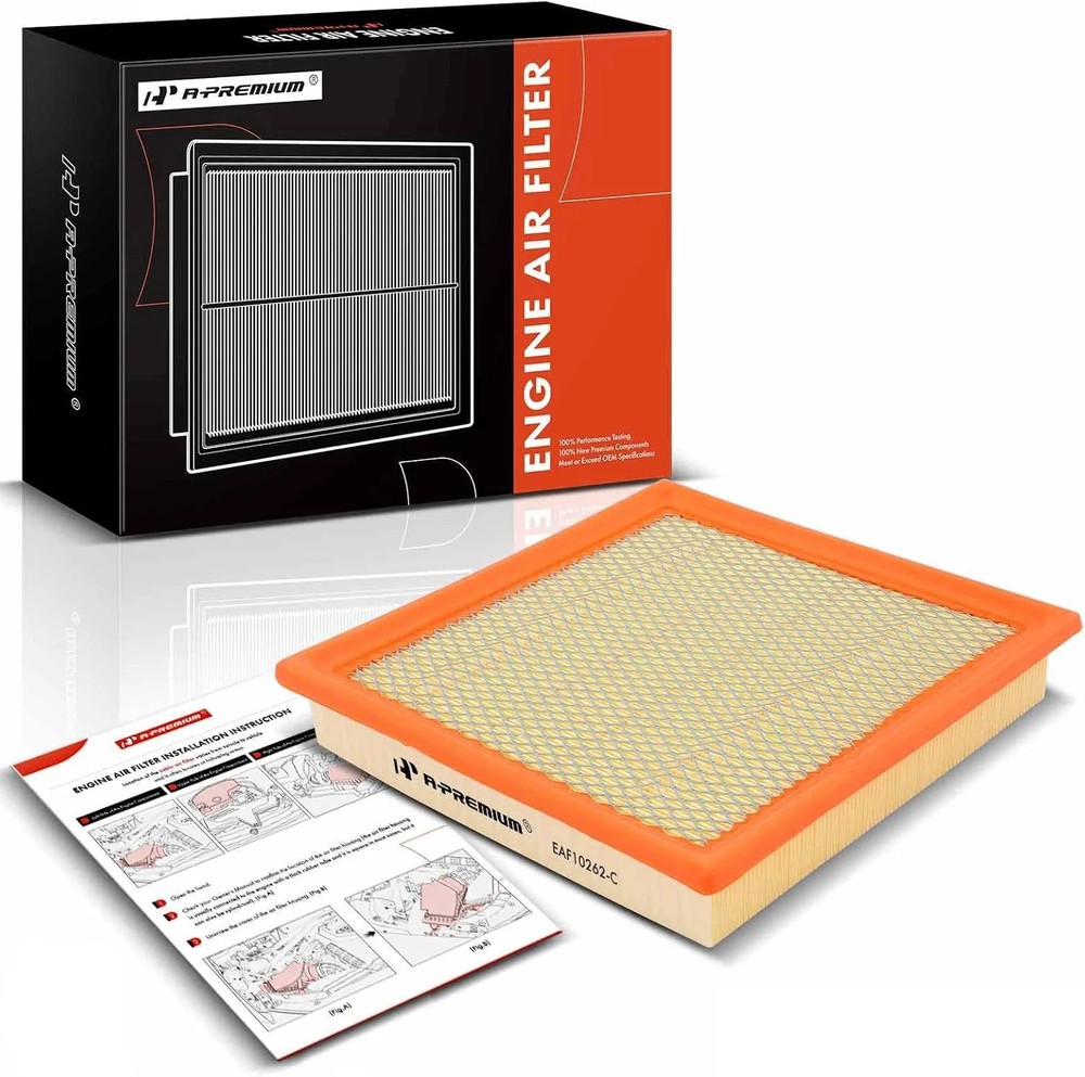 A-Premium Engine Air Filter Compatible with Ford & Lincoln Models – F-150 (2009-