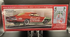 MPC Skill 3 Model Kit 1969 Dodge Charger RT “Coca-Cola” 1/25 Scale MPC919M New