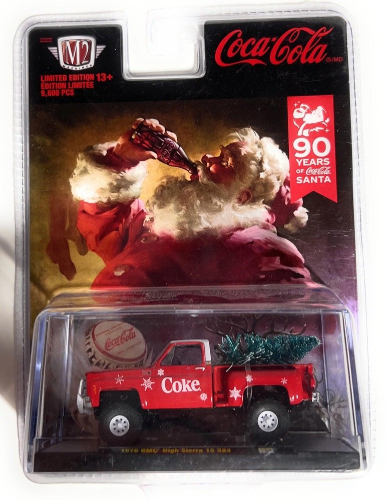 M2 GMC High Sierra Christmas Coca-Cola 1/9600