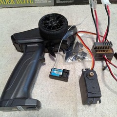Tamiya Thunder Blitz 4WD RC Car Kit Unassembled Tested Working New Parts