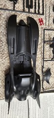 1989 AMT Ertl Batman Batmobile Black 1:25 Scale Model #6877 Kit TM & DC Comics