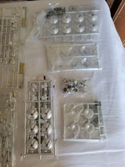 Lot Of Chrome Model Kit Parts for 1/24 1/25 Scales