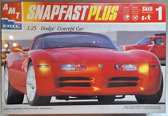 AMT Snapfast Plus 1/25 1997 Dodge Concept Car Copperhead Snap Model Kit SEALED