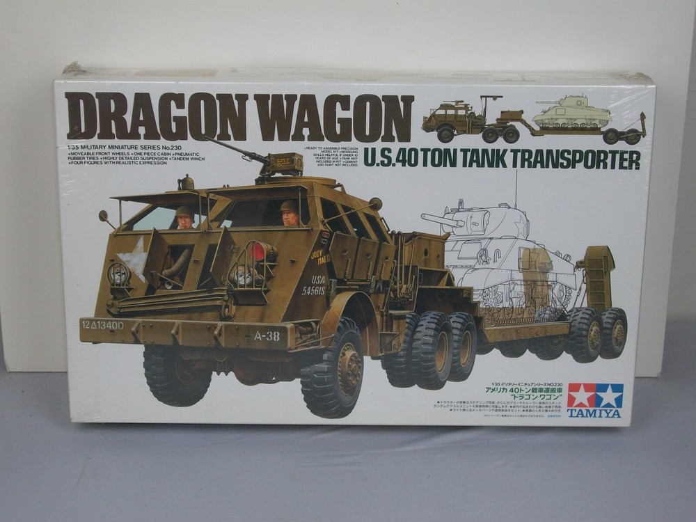 Tamiya 1/35 Scale Dragon Wagon – Factory Sealed