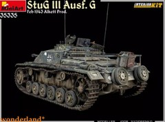 MINIART 35335 1/35 Scale StuG III Ausf. G Feb 1943 Alkett Prod. Interior Kit