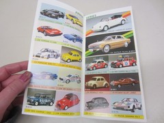 Vintage 1981/1982 IMAI Model Car Kit Catalog Japan Catalogs