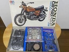 Big size Rare kit Tamiya 1/6 Honda dream CB750 FOUR from Japan 13553