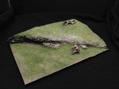 1/35 Scale Military Diorama Base Terrain Display Model Soldiers Figures Diecast