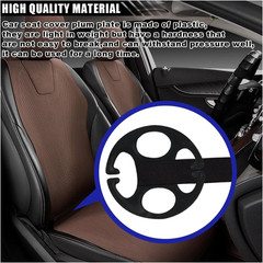 Emergency Car Seat Cover Replacement Kit – 24PCS Metal & Plastic Hooks