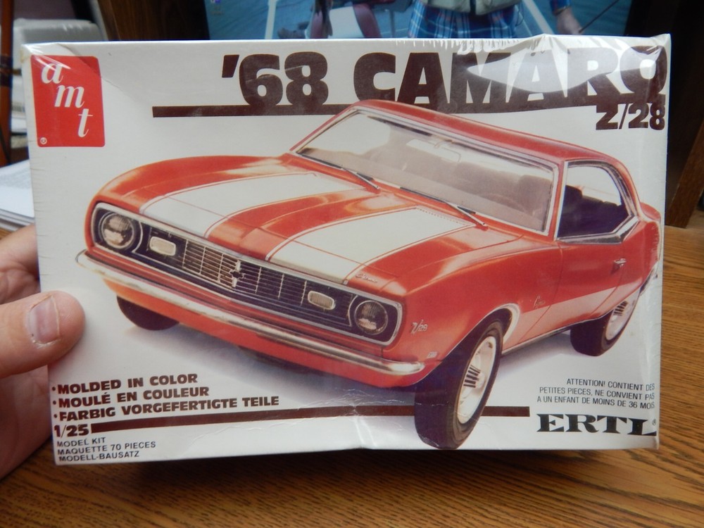 AMT 6559 68 CHEVY CAMARO Z/28 CAR MODEL KIT NEW IN SEALED BOX 1/25 SCALE