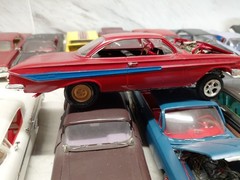 Model Junkyard/parts Plastic Muscle Car Lot Of 18 Ford,chevy,62,63,64,56,58 Che