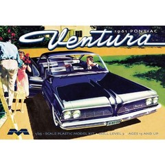 Moebius Models 2851 1961 Pontiac Ventura SD Plastic Model Kit
