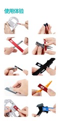 Aluminium Alloy Grinding Stick Hobby Craft Model Building Tools Black/Red/Blue