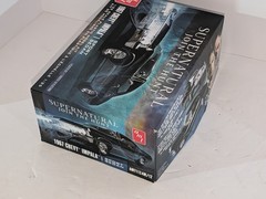 AMT Supernatural 1967 Chevy Impala Sport Sedan 1:25 Plastic Model Kit Black New